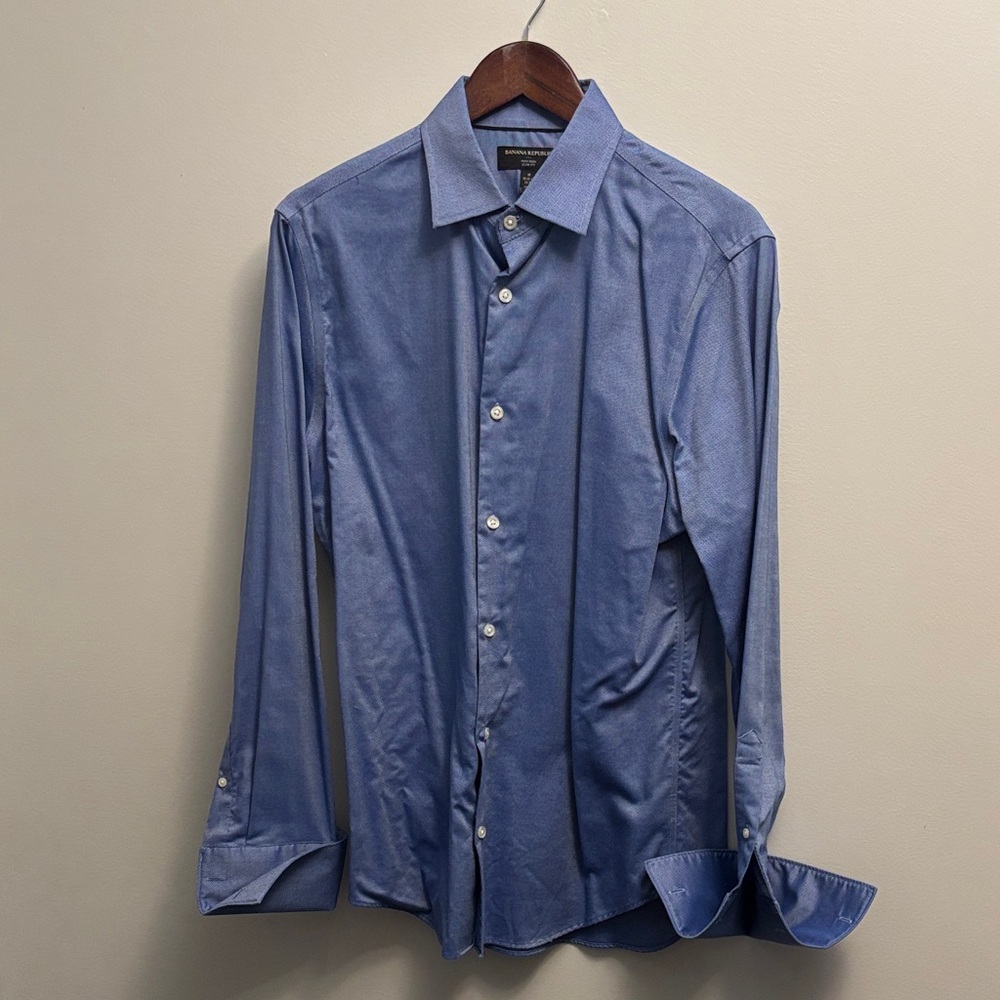 Banana Republic Professional Blue Dress Shirt